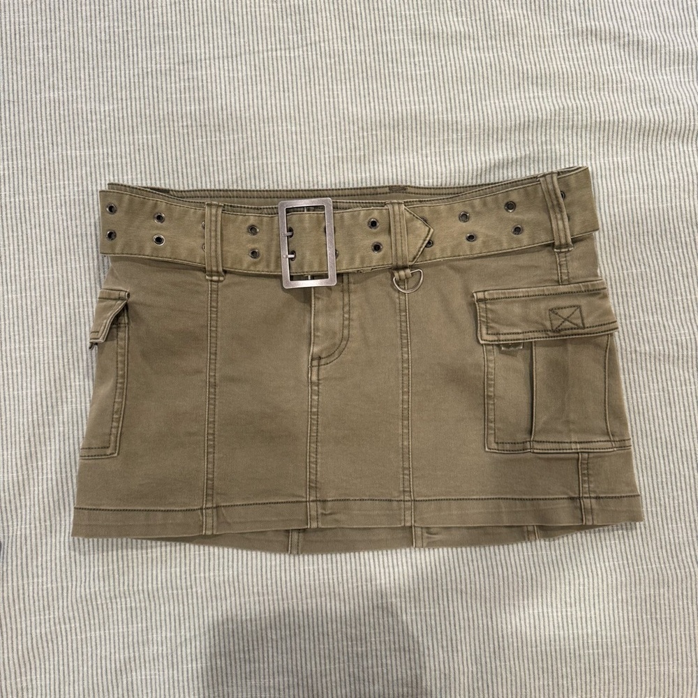 Urban Outfitters Tan Mini Skirt